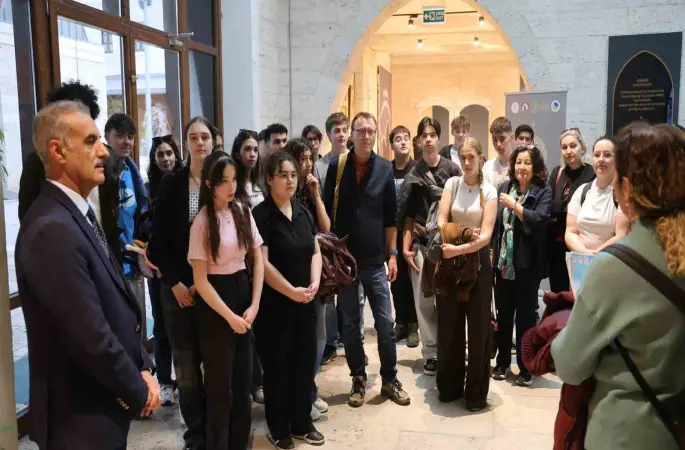 Alman öğrenciler ahilik kültürünü Kırşehir’de tanıdı
