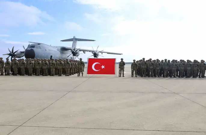 Almanya’da yapılacak NATO tatbikatı için Mehmetçikler yola çıktı
