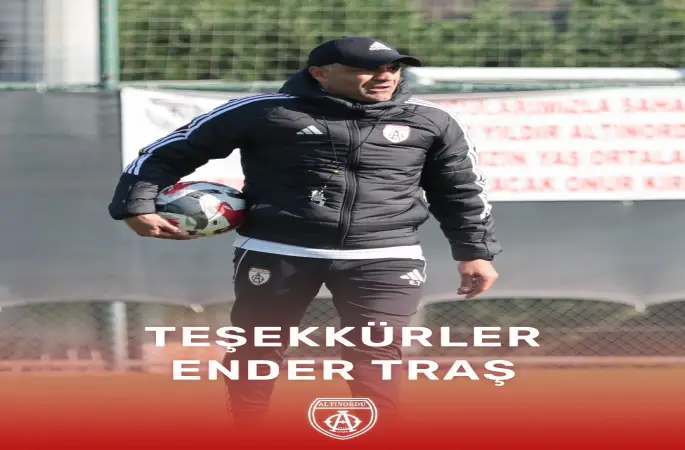 Altınordu’da Ender Traş’la yollar ayrıldı
