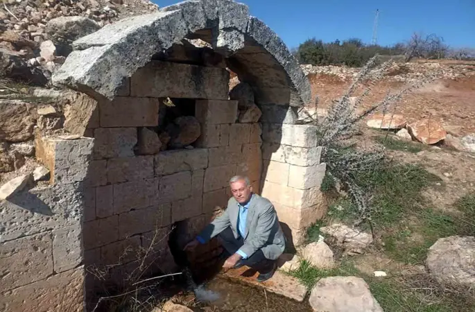 Altun’dan Araban’daki tarihi çeşmelerde restore talebi
