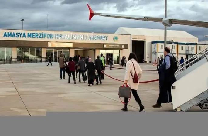 Amasya Merzifon Havalimanı’ndan şubatta 11 binden fazla yolcu uçtu
