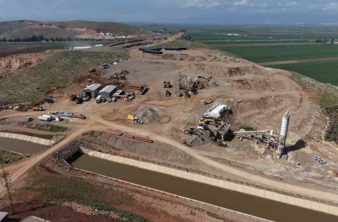 Amik Ovası’na  hayat verecek projede çalışmalar sürüyor
