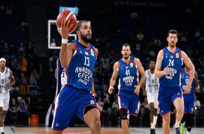 Anadolu Efes, Avrupa Ligi'nde yarın Dubai Basketbol'u konuk edecek