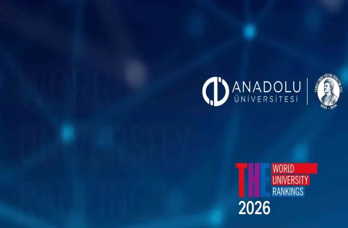 Anadolu Üniversitesi’nden Asya sıralamasında dikkat çeken başarı
