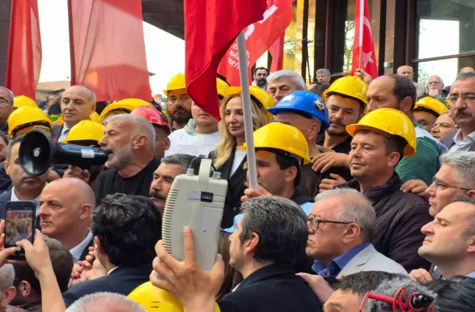 Ankara’da madencilerin eylemi uzlaşmayla son buldu
