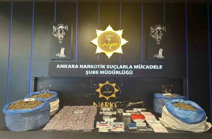 Ankara’da narkotik operasyonları: 107 gözaltı
