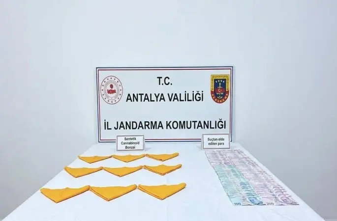 Antalya’da 25 bin 600 kullanımlık sentetik kannabinoid maddesi ele geçirildi
