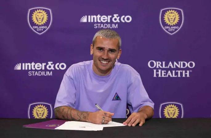 Antoine Griezmann, Orlando City’ye imza attı

