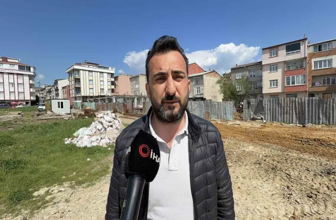 Arnavutköy’de şantiyeye kaçak moloz dökümü
