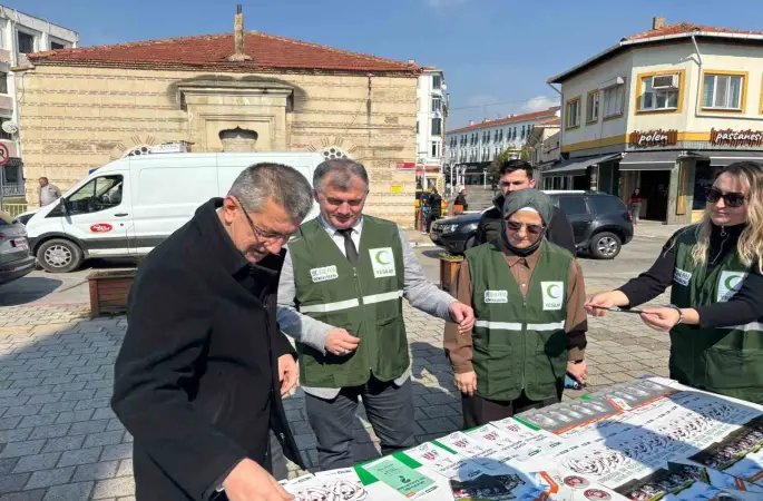 Babaeski’de Yeşilay bilgilendirme standı kuruldu
