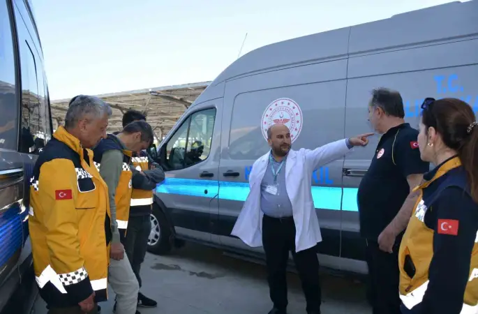 Bafra Devlet Hastanesi’nden hasta naklinde örnek hizmet: 2025’te 3 bin 984 kişiye ulaşıldı
