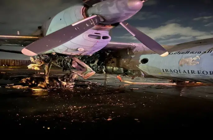 Bağdat Uluslararası Havalimanı’na roketli saldırı
