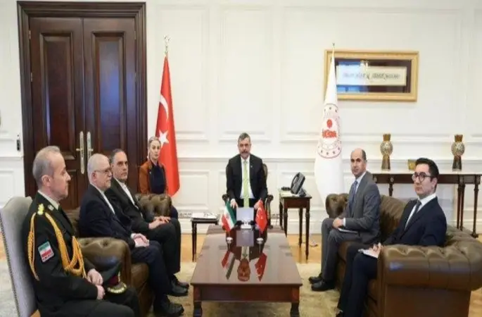 Bakan Çiftçi, İran’ın Ankara Büyükelçisi Habibullahzadeh ile bir araya geldi
