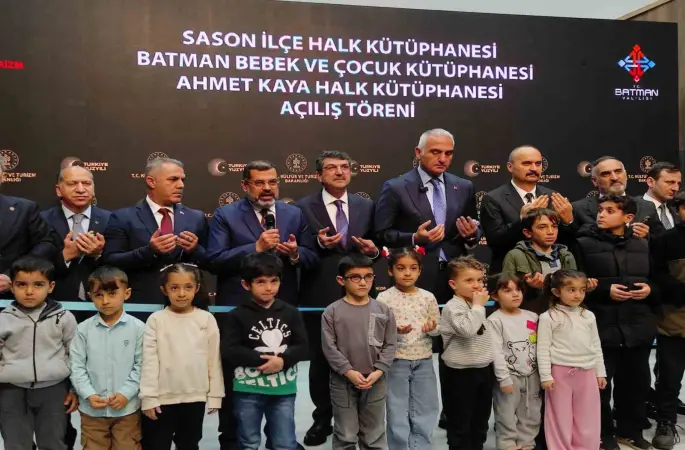Bakan Ersoy: "Batman’da kültür altyapısında büyük dönüşüm sağladık"

