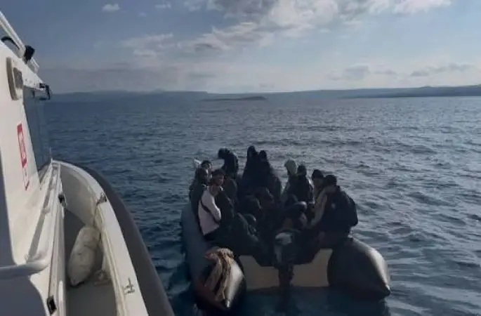 Balıkesir’de 5 düzensiz göçmen yakalandı
