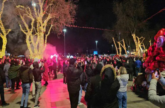 Bandırma, 2026’ya coşkuyla girdi
