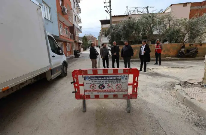 Barbaros’ta yollar yenileniyor
