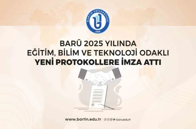 BARÜ 2025 yılında eğitim, bilim ve teknoloji odaklı yeni protokollere imza attı
