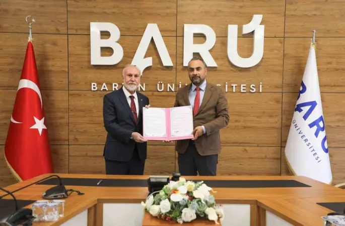 BARÜ ile Bartın İl Müftülüğü arasında "Diyanet Genç Ofis" protokolü imzalandı
