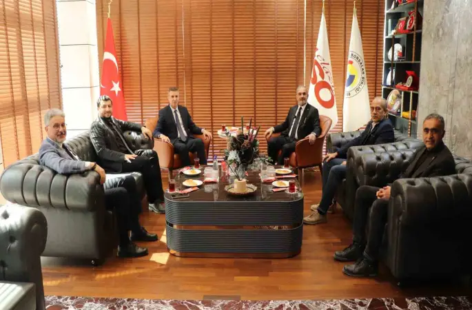 Başkan Alan, "Üniversite ve iş dünyası arasında yapılacak her türlü iş birliğinde üzerimize düşeni yapmaya hazırız"
