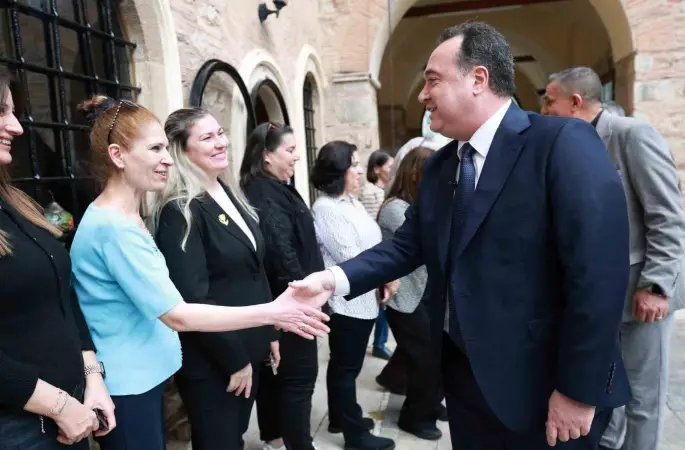 Başkan Dutlulu, MASMEK kursiyerleriyle buluştu
