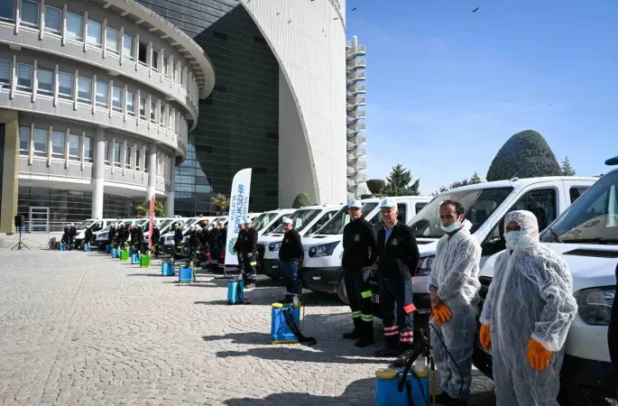 Başkan Er: "Yılın 12 ayı haşere ve vektörlerle mücadele var"
