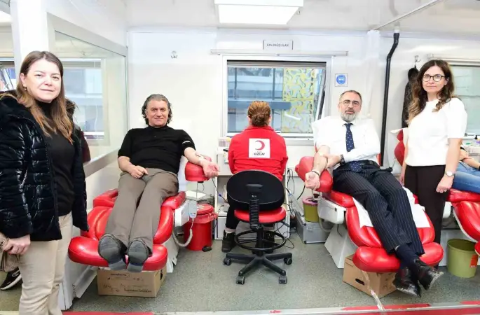 Başkan Erol’dan anlamlı hareket : "Bir Ünite Kan, Bir Hayat"
