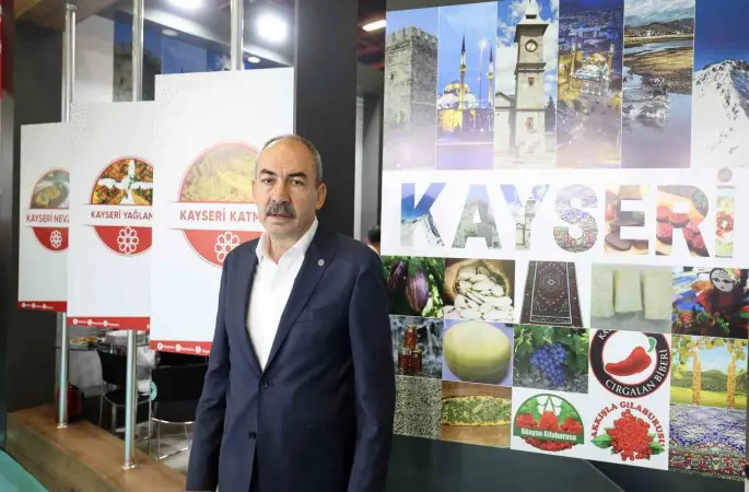 Başkan Gülsoy: "Kayseri’nin coğrafi işaretli yöresel ürünlerini Yörex’te tanıtacağız"
