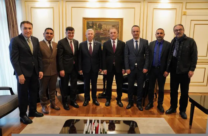 Başkan Kahveci’den şehirler arası iş birliği için önemli görüşme
