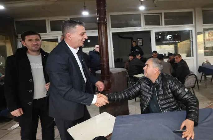 Başkan Şimşek sağanak sonrası sahada
