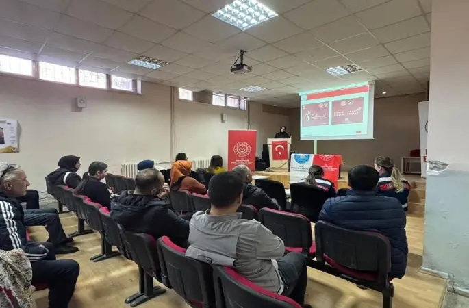 Baskil’de Kadına Yönelik Şiddetle Mücadele Eğitimi
