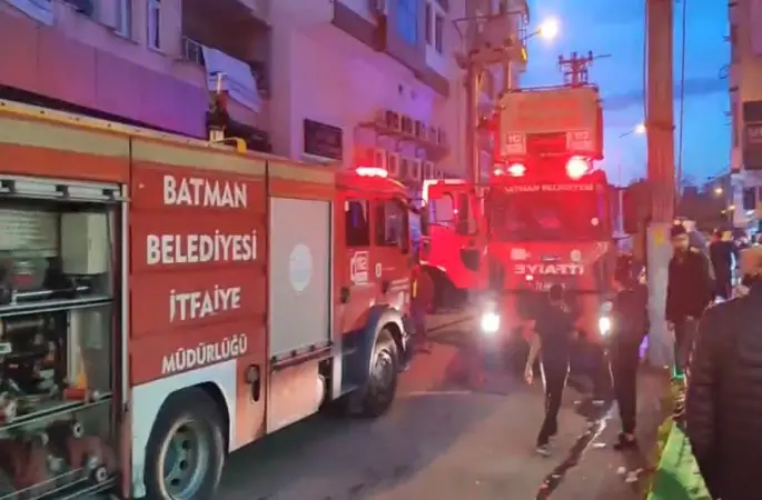 Batman’da bir evde bir kadın ve bir erkek yanmış halde ölü bulundu
