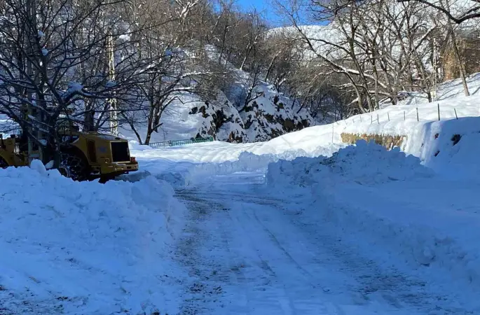 Batman’da karla mücadele çalışmaları sürüyor
