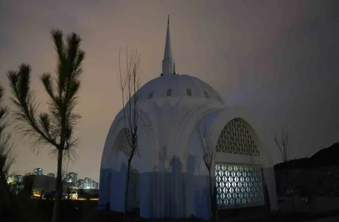 Battalgazi’de Çamurlu TOKİ cami çevresindeki çalışmalar tamamlandı
