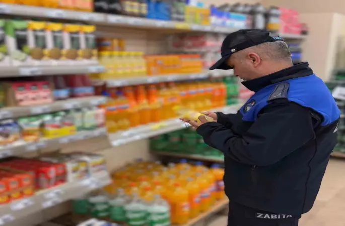 Bayburt’ta marketlere sıkı denetim
