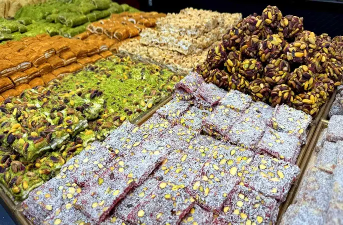 Bayram öncesi lokum ve şekerleme satışları arttı
