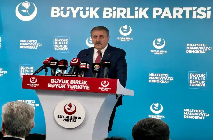 BBP Genel Başkanı Destici: "Unutulmamalıdır ki Kıbrıs Türkiye’nin kalbidir"
