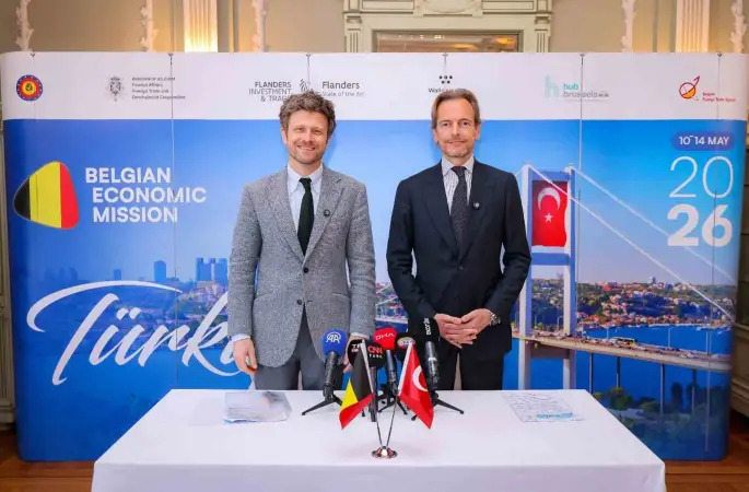 Belçika Ekonomik Misyonu Türkiye ziyareti öncesi basın toplantısı düzenledi
