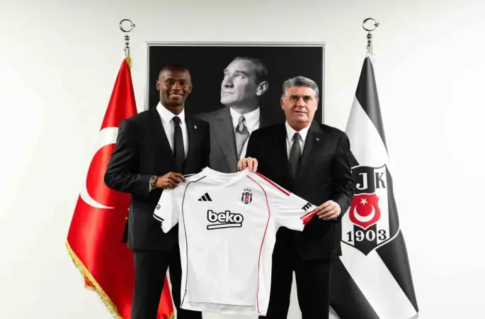 Beşiktaş, Tiago Djalo ile 3 yıllık sözleşme imzaladı