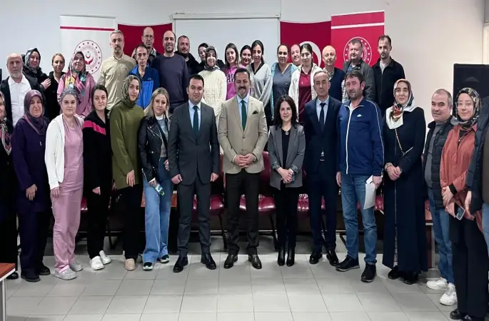 Bilecik Aile ve Sosyal Hizmetler İl Müdürlüğü’nde personel buluşması
