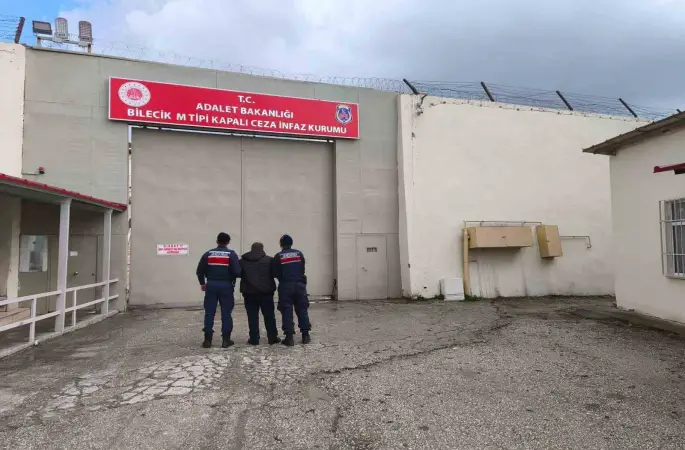 Bilecik’te 4 yıl 2 ay hapis cezası bulunan şahıs yakalandı
