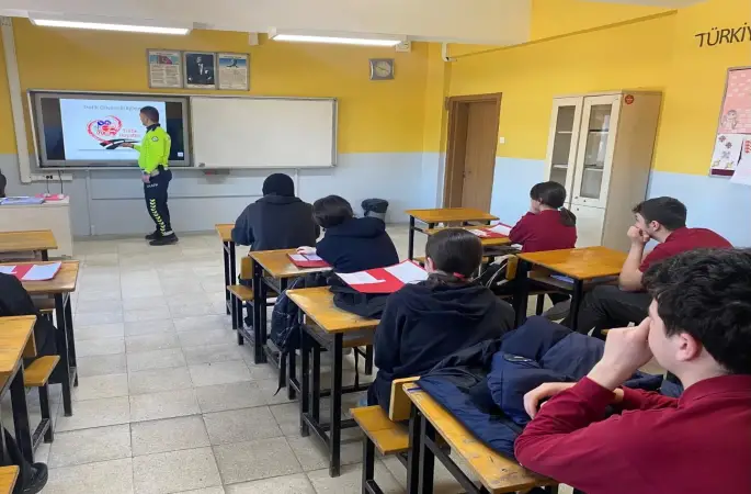 Bilecik’te öğrencilere trafik bilinci eğitimi
