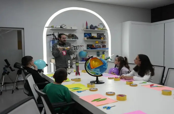 Bilim Merkezi mart ayı atölyeleri sürüyor
