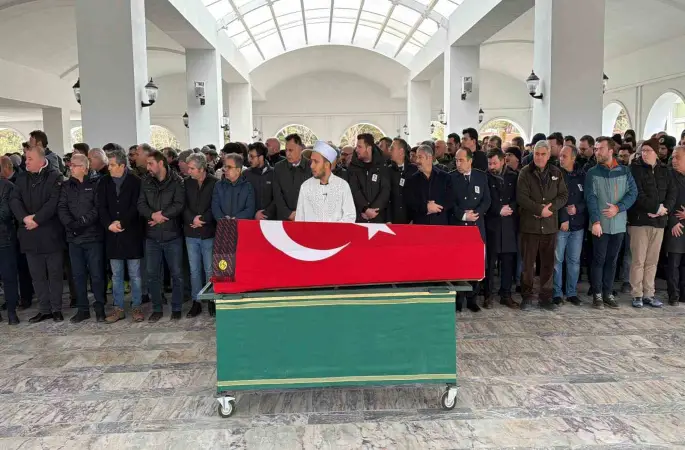 Birinci Sınıf Emniyet Müdürü Fatih Terzi, son yolculuğuna uğurlandı
