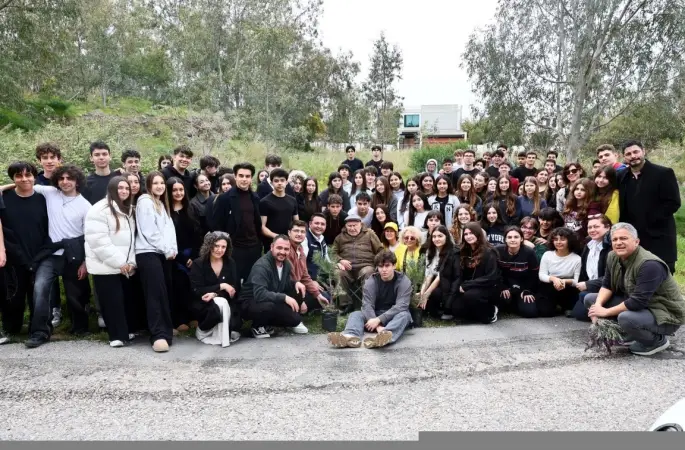 Bodrum’da bin 500 fidan toprakla buluştu
