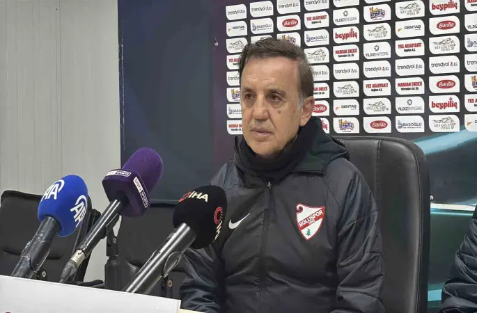 Boluspor - Çorum FK maçının ardından
