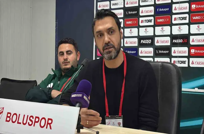 Boluspor-Hatayspor maçının ardından
