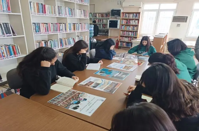 Bozdoğan’da öğrenciler kitapla buluştu
