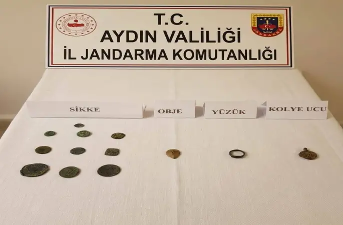 Bozdoğan’da tarihi eser kaçakçılığı operasyonu: 4 şüpheli yakalandı
