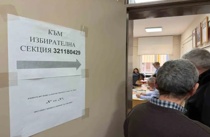 Bulgaristan seçimleri için Eskişehir’de vatandaşlar son 5 yılda 8’inci kez sandık başında
